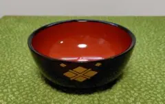 漆器 椀 漆塗り 金彩 紋様
