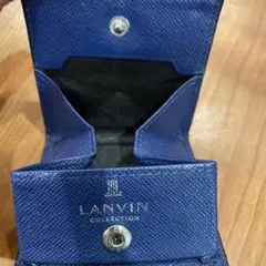 LANVIN　ランバン　コインケース　小銭入れ　ブラック