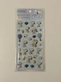 スヌーピー ボンボンドロップシール ぷくぷくシール 3Dシール