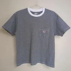 danton クルーネック ボーダーポケットTシャツのサムネイル