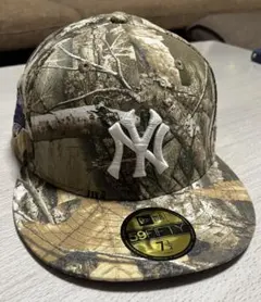 New Era 59FIFTY ニューヨーク・ヤンキース 迷彩キャップ