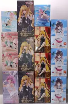 75＿To LOVEるダークネス　　トラブルダークネス　金色　フィギュア　15体