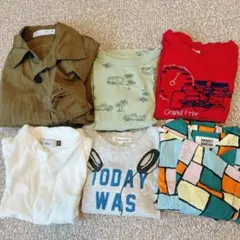 男の子110メイン14枚　Tシャツ、トレーナー、パンツ、パジャマ
