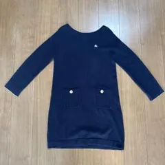 BURBERRY BLUE LABEL ネイビー ワンピース 38