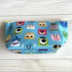 ディズニーストア　バズライトイヤー　モンスターズインク　ポーチ　ペンケース