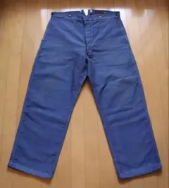 ヤ*ダ様 50's Au Molinel ブラックリネン マキニョンパンツ - メルカリ