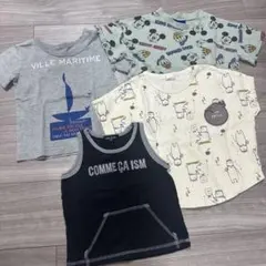 ベビー服 トップス Tシャツ 4枚セット 90cm95㎝