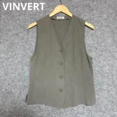 VINVERT グレー ノースリーブベストのサムネイル
