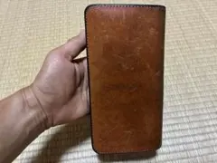 革蛸　長財布　riri ジッパー　隅櫻のサムネイル