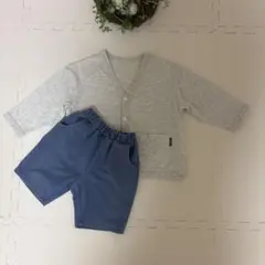 プティマイン ズボン　80 ブリーズ　カーディガン　80