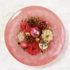 ⊿ いちごみるく かすみ草 ポニーフック ヘアゴム