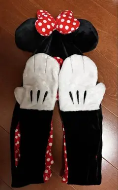 ミニーマウス マフラーキャップ ディズニー 大人用