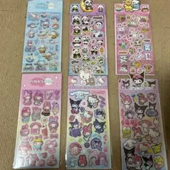 ステッカー 6シートセット