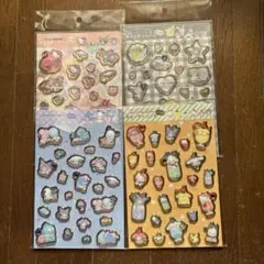 サンリオ　キャンディシール4枚セット