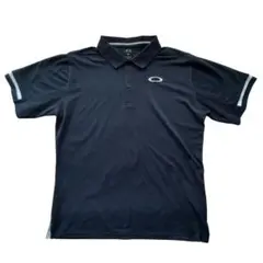 オークリー ドライポロシャツ ストレッチ ロゴボタン ワンポイント スポーツ