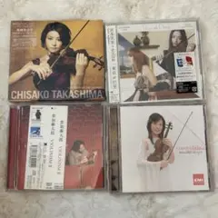 バイオリン CD 4点セット 高嶋ちさ子/葉加瀬太郎/宮本笑里/千住真理子