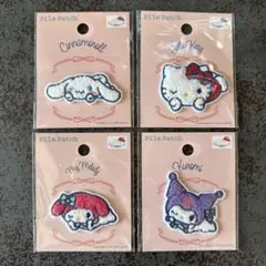 サンリオ ワッペン シール 4枚セット