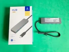 USB type C ハブ USB3.0 HUB 4-IN-1