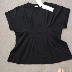 新品 PREFERIR 半袖カットソー ブラックのサムネイル