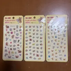トムとジェリー ぷくぷくシール3枚セット