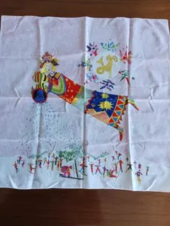 BRIAN WILDSMITH プリント柄大判アートハンカチ　非売品