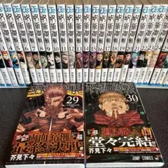 呪術廻戦 全巻セット ０巻〜３０巻➕0.5巻、公式ファンブック