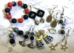 クリアランスSALE♥ピアス ブレスレット ネックレストップ【9点】