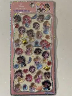 プチドロステッカー　プリンセス　ディズニー
