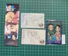 鬼滅の刃　狛治と恋雪　花火大会　アクリルクリアカード　ムビチケ　フェイスカード