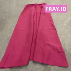 FRAY I.D ピンク　Aライン　ピンク　スカート