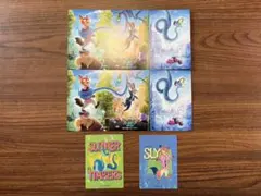 ズートピア2 入場特典限定　ビジュアルパノラマボード　カード&ナムコ ステッカー