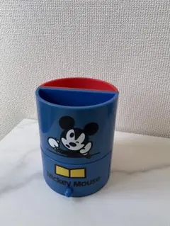 ミッキー・ミニー ペン立て 引き出し付き