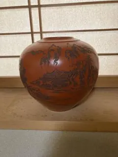龍彫刻　銅花瓶　在銘　重さ約3kg 龍彫刻 銅花瓶 在銘 重さ約3kg - メルカリ