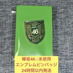 欅坂46 未使用　 ピンバッジ　エンブレム　ロゴ　缶バッジ　櫻坂46