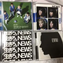 NEWS シングル初回まとめ売り【クリアファイル付き】