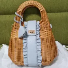 プロポーション ボディドレッシング フリル付きかごバッグのサムネイル