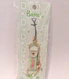 ディズニーストア　バンビ　レトロ　平成　ストラップ　キーホルダー　マスコット