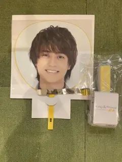 【新品未使用】髙橋海人　ピース　うちわ　ペンライト　セット　銀テ付き