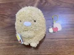 すみっコぐらし　とんかつ　ぬいぐるみ　ラバーキーホルダー　おまけ付き