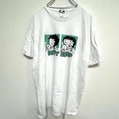Betty Boop グラフィック Tシャツ ホワイト L