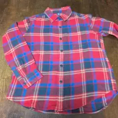 ユニクロ チェックネルシャツ