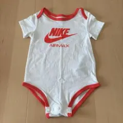 【新品未使用】Nike Airmaxロンパース 6-12M ホワイト/レッド