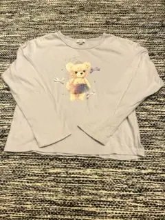 any FAM クマのイラスト 長袖カットソー 130cm Tシャツ