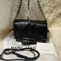 美品　マークジェイコブス　ピロー　ショルダーバッグ　チェーン　ブラック