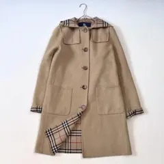 BURBERRY フード付きロングコート 未使用タグ付 - メルカリ