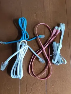 長さ色々　LANケーブル4本セット