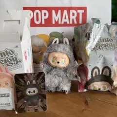 ラブブ シークレット POP MART 正規品 グレー 激レア ldカード付き 激レアなシークレットラブブ♡ | 川崎希オフィシャルブログ「の