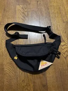 KELTY ブラック ボディバッグ　ウエストポーチ