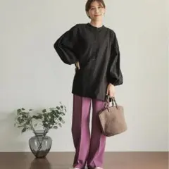 最終値下げ★URBAN RESEARCH DOORS 　ブラウス　黒