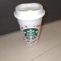 スターバックス　カラーチェンジングリユーザブルカップ　バレンタイン 473ml
